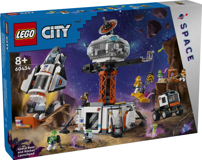 LEGO City Kosmosa b ze un ra e u pacel an s laukums 60 XS Rota lietas