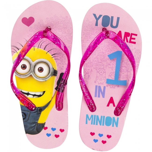 Minions on sale flip flops